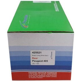 لنت ترمز عقب کفشکی پژو 405 کد425521 فرانتک