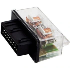 رله دوبل پژو شیشه ای