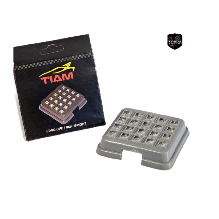 چراغ سقف smd طوسی پراید تیام